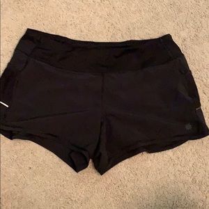 Athleta black shorts